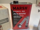 Marsh Rolmark Fountain Roller Kit Rfr-200 One Quart Black Ink  947 Liters New