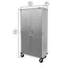 Seville Classics Ultrahd Storage Cabinet  36  W X 18  D X 72  H Granite
