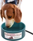 Winter Heated Water Bowl 74 4oz Pet Warm Water Bowl Dog Cat Water Feeder Bowl