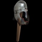 Medieval Berkasovo Helmet Roman Cavalry Armor 18g Steel Larp Cosplay
