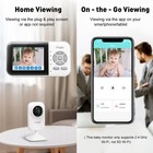Upgrade Video Baby Monitor With 2 Cameras And Audio 2 8  Screen  Night Vision   