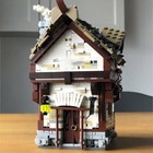 Medieval Tavern Modular Building Blocks Set Architecture Moc Bricks Toys Gift