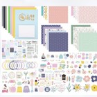 Spellbinders Sew Happy Card Making Kit Of The Month Rubber Stamps Sept 2022