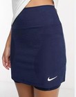 Nike Women s  Dri-fit Uv Tour High-waist Golf Skort - Navy Blue - Brand New Nwt 