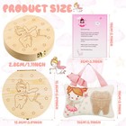 Tooth Fairy Kits Includes 3 9 X 5 9 Inch Cute Tooth Fairy Pillow Wooden Keeps   