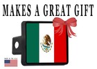 Rogue River Tactical Mexico Flag Trailer Hitch Cover Plug Gift Idea