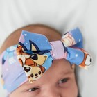 Little Sleepies     Bluey Bingo Sleepytime Luxe Bow Headband New