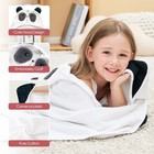 Style Quarters Baby Bath Towel - 100  Cotton Terry Soft Hooded Towel Cartoon    