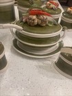 Arnart Garden Harvest Canister Set Soup Tureen Salt   Pepper Set   Napkin Holder