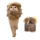 Lion Mane For Cats  Funny Halloween Costume For Cats  Snoods For Cats