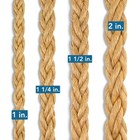 8 Strand Plaited Promanila Rope Unmanila Synthetic Decorative Deck Dock Rail