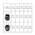 Alloy Hose Clamp 4an 6an 8an 10an 12an Hose End Finisher Fuel Oil Pipe Clamps