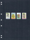  2 90 Scott Value - 1978 Antigua Flowers Caribbean Sea Cv Mnh Nh Umm