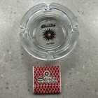 Vintage Sands Casino Las Vegas Nevada Glass Ashtray   Matches 1533