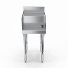18 5 In  X 14 In  X 30 In  Underbar Stainless Steel Blender Station Flat Top