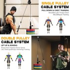 Weight Cable Pulley System Gym upgraded Cable Pulley Attachments For Gym