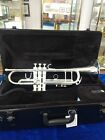 Mint Open Box King Silver Flair 2055s Bb Silver Trumpet With Case And Mouthpiece