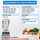 Stainless Steel Container 48oz replace For 5000 5200 6300 6500 7500 E310 E320 Pr
