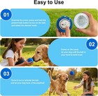 Interactive Dog Toys Dog Ball  3 Play Modes With Colorful Lights  blue 