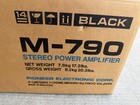 Pioneer Vintage M-790 Stereo Power Amplifier Black  brand New 