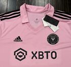 Adidas Mls Miami Fc Lionel  Messi Soccer Jersey Mens 2xl Polyester New