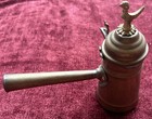 Vintage Brass Coffee Pot Middle Eastern Dallah Turkish Decor Fireplace Decor