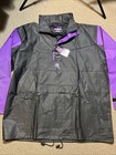 Vintage Official Xena Warrior Princess Pvc Sport Parka rain Jacket Nwt Size L