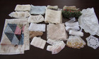 Vtg  Mixed Lace Lot Sewing Craft Journal Doll Remnant Trim Various Styles  size