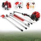 5 In 1 52cc Petrol Hedge Trimmer Chainsaw Brush Cutter Pole Saw Outdoor Tools