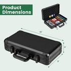 14 Gram Texas Holdem Poker Chip Set 300 Pieces Claytec Chips W  Aluminum Case