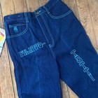 Vintage Womens 1980s Filippo-totti High Waisted Jean Puff Print New Nwt Size 9