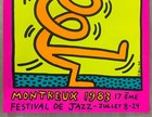 1983 Montreaux Jazz Festival Poster By Keith Haring Pop Art Silkscreen Original