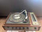 The Fisher Vintage Record Player Turntable 95 With Radio Tuner Wood Case