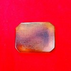 Rare Islamic Mughal Hand Engraved Orange Agate Stone Pendant Plaque Quran Verses