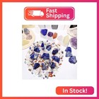 Qinjiejie 0 9lbs Blue Sodalite Raw Crystals Natural Stones Bulk Large 1  Rough R