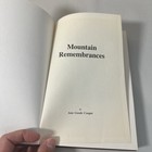 Mountain Remembrances By Cooper Book Scott County Virginia Genealogy History