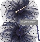 Fascinators Hat For Women Tea Party Headband Kentucky Wedding Flower Cocktail