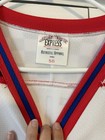 Vintage Game Worn Egeland Charlotte Checkers Hockey Jersey Size 56 Rare Echl