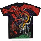 Dragon-fire-2 Sided Large Print T-shirt S m l xl xxl Game Of Thrones smaug mulan