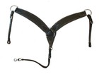 Western Horse Saddle Heavy Duty Genuine Leather Breast Collar Tack Full Cob Pony