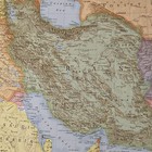 Antique 1956 Map Of Iran And Afghanistan 14   x11   