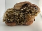 Vtg Steiff 2965 20 Rabbit Hare Lying Down Plush Stuffed Animal W  Tag   Button