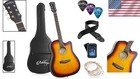 41-inch Sunburst Beginner Acoustic Guitar Starter Kit With Accessories Included