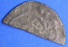 Medieval Hammered Short Cross Silver Halfpenny    d  0 53g    33256 