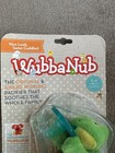 Wubbanub Green Frog Pacifier 0-6 Mos New Package Ripped Baby Paci Binky Soother