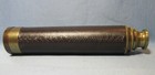 Antique Brass   Leather Spyglass Nautical Telescope  4-tube 3-draw Marine