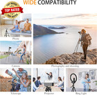 71    Camera Tripod Aluminum Tall Tripod Stand For Canon Nikon Phone