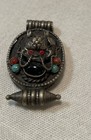 Handmade Tibetan Nepalese Mahakala Gau Box Protection Amulet 