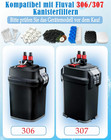 38 Pack Filter Media Kit For Fluval 306 307 Canister Filters  Replacement Bio Fo
