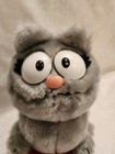 Vintage 1983 Dakin Garfield Nermal Plush Stuffed Animal Cat Grey 7  Toy